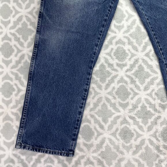 Wrangler Men's Regular Fit Jeans Classic Blue Denim Pants Size 42x30 RN130273 - Picture 5 of 16